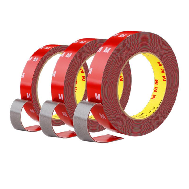 300CM Strong Permanent Double Sided Tape Acrylic Foam Adhesive Waterproof High Temperature Tape Sticker for Car Indoor DecorPinstriping Tape 3