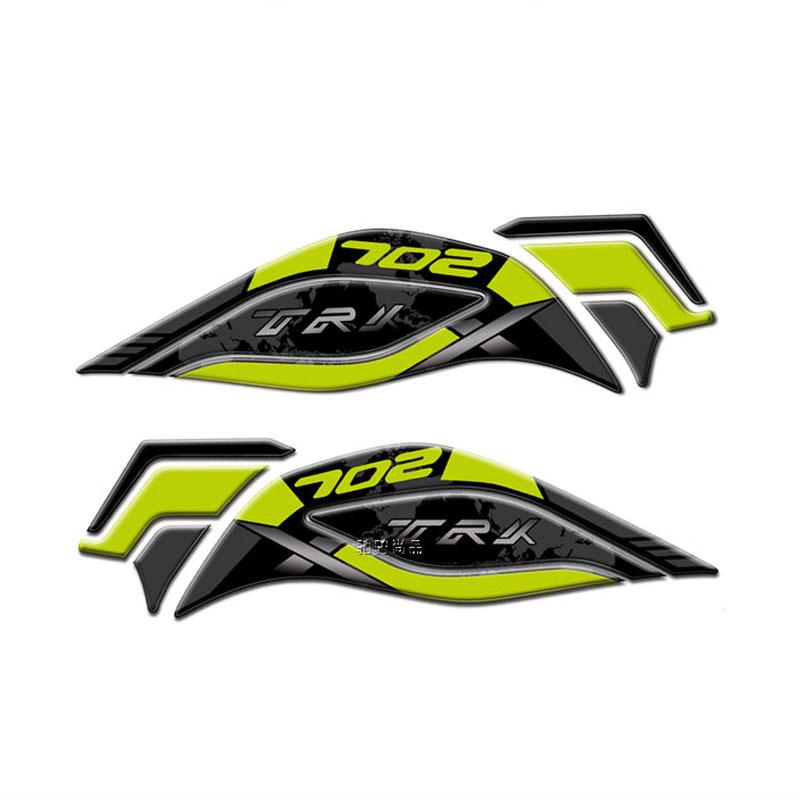 Benelli TRK702X 3D Gel Waterproof Sun-Protected Wear-Resistant Fuel Tank Decal