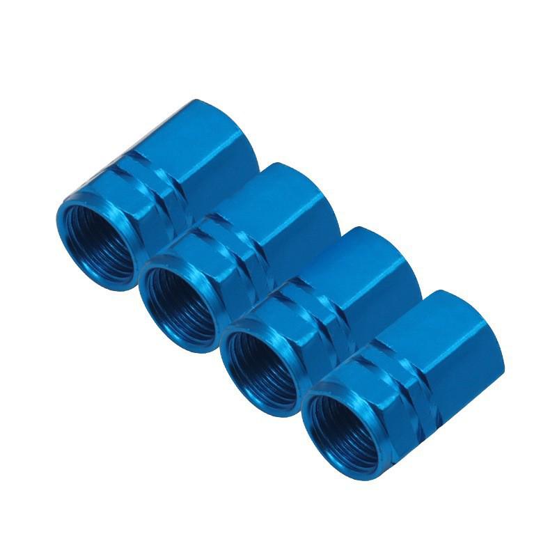 Colored Aluminum Valve Stem Caps: Waterproof, Dustproof, and Durable.