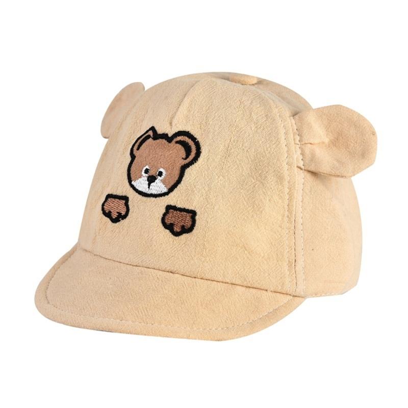 Breathable Beach Kids Bonnet Comfortable Headwear Polyester Hat Baby Baseball Hat Sun Protections Hat for 6-36 Month