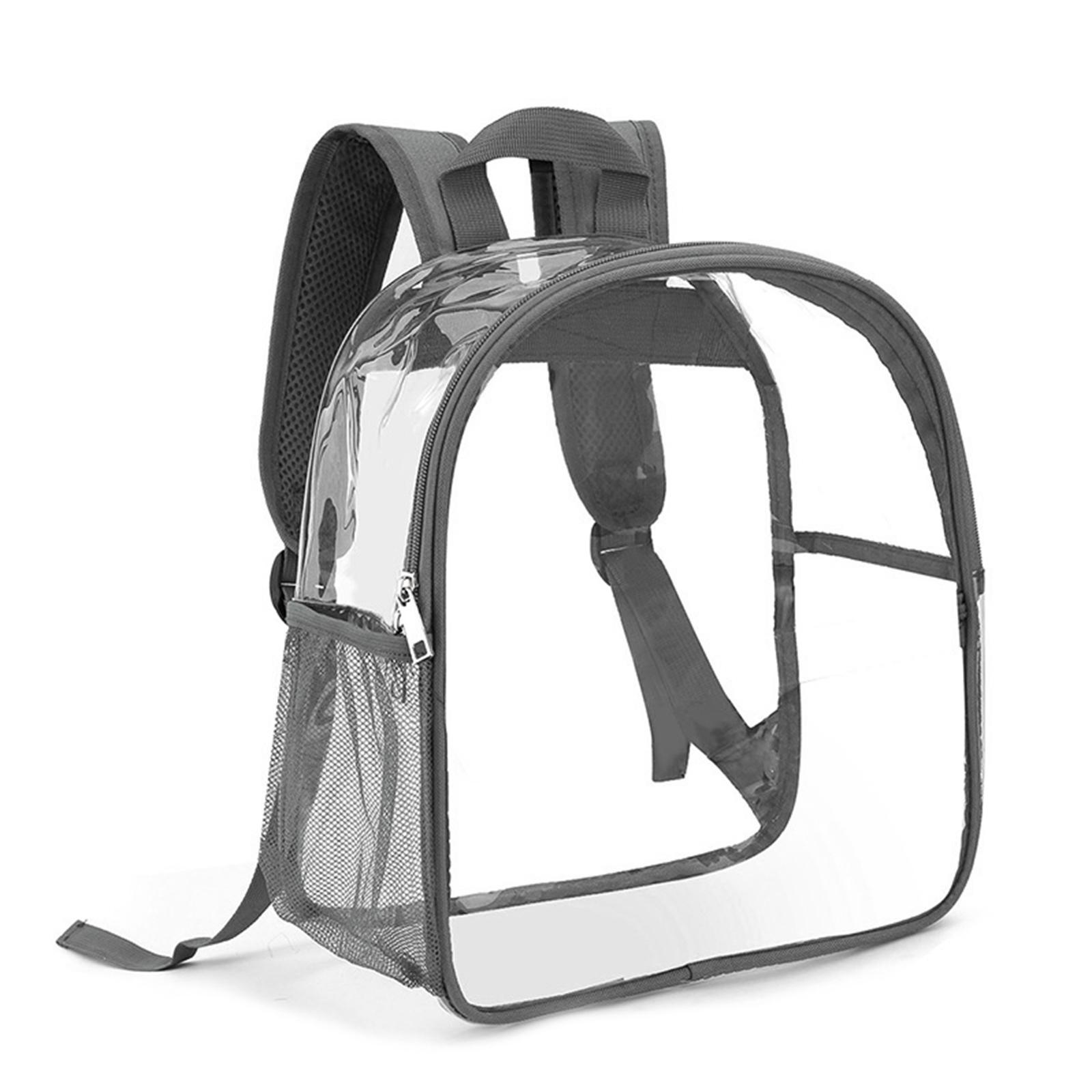 Clear Backpack with Enough Space for Books and for Casual Travel