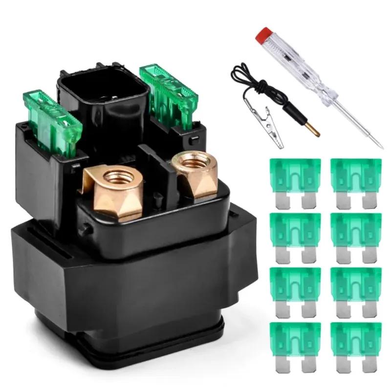 

Electrical Solenoid Starter Relay For Yamaha YFM 550 700 YFM 125 RAPTOR 125 250 for Suzuki Address V125 G S GSX 600 750 F