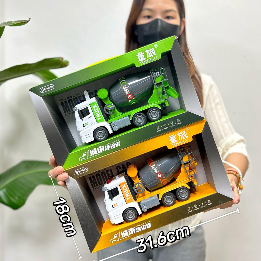 Videospiel Stadt Spielzeug Großer Bagger Bohren Baufahrzeug Geschichtenerzählen Feuerwehrwagen Mutter und Kind Geschäft Supermarkt Geschenke