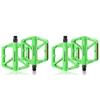 1/2Set Double DU Bearing Ultralight Bike Pedals with Reflector Mountain Bike Flat Pedals Bicycle Platform Pedal Bike Accessories