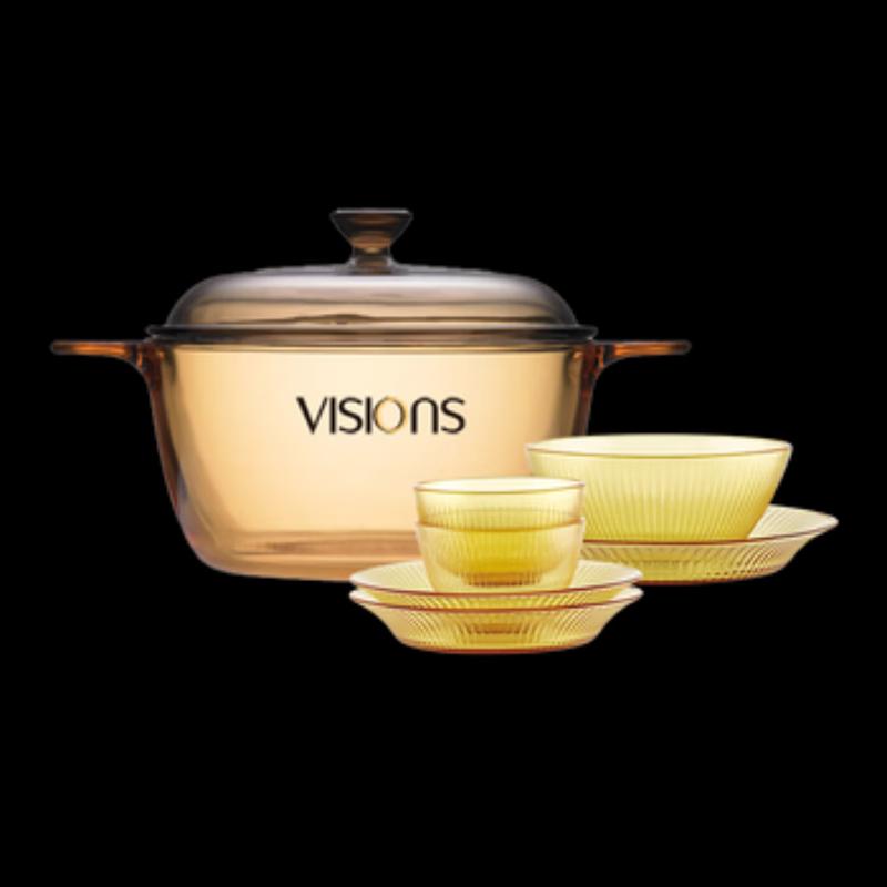 7dílná sada krystalového skla VISIONS pro vaření a stolování