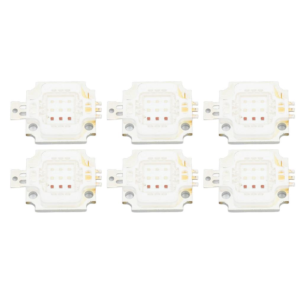10Pcs COB Light Panel Emitter Components Diode Super Bright 10W RGB DIY Lighting Lamp Beads