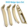 LHD RHD 4-teiliges Set Türfensterschalterblende Armlehnen-Zuziehgriffabdeckung Zierleiste Für BMW X5 X6 E70 E71 E72 2007-2014