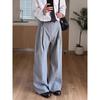 Men's Retro Striped Wide-Leg Summer Pants - Loose, Casual Floor-Length Style