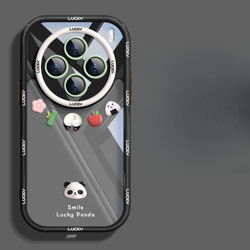 

Подходит для чехла для мобильного телефона Opporeno11pro S18/17 Мультяшный кролик Xiaomi 14 Объектив Полная упаковка Прозрачный Противоударный Redmi Note 12 Pro 5G