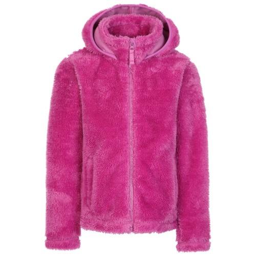 TRESPASS Mädchen Violetta Flauschfleecejacke