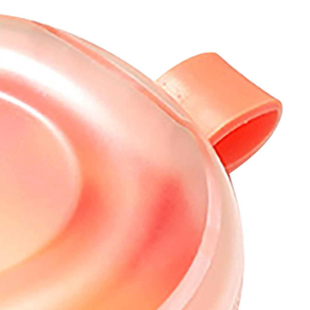 Dentures Braces Storage Box ABS Dust Prevention Orthodontic Retainer Storage Container Case Orange