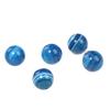 Sen Wu Blue Striped Agate Loose Beads for DIY Bracelet Making