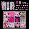 Shimmer Jelly Rhinestones Mixed Bowknot Nail Art Decorations Hot 3D Nail Charms  for Nail Art