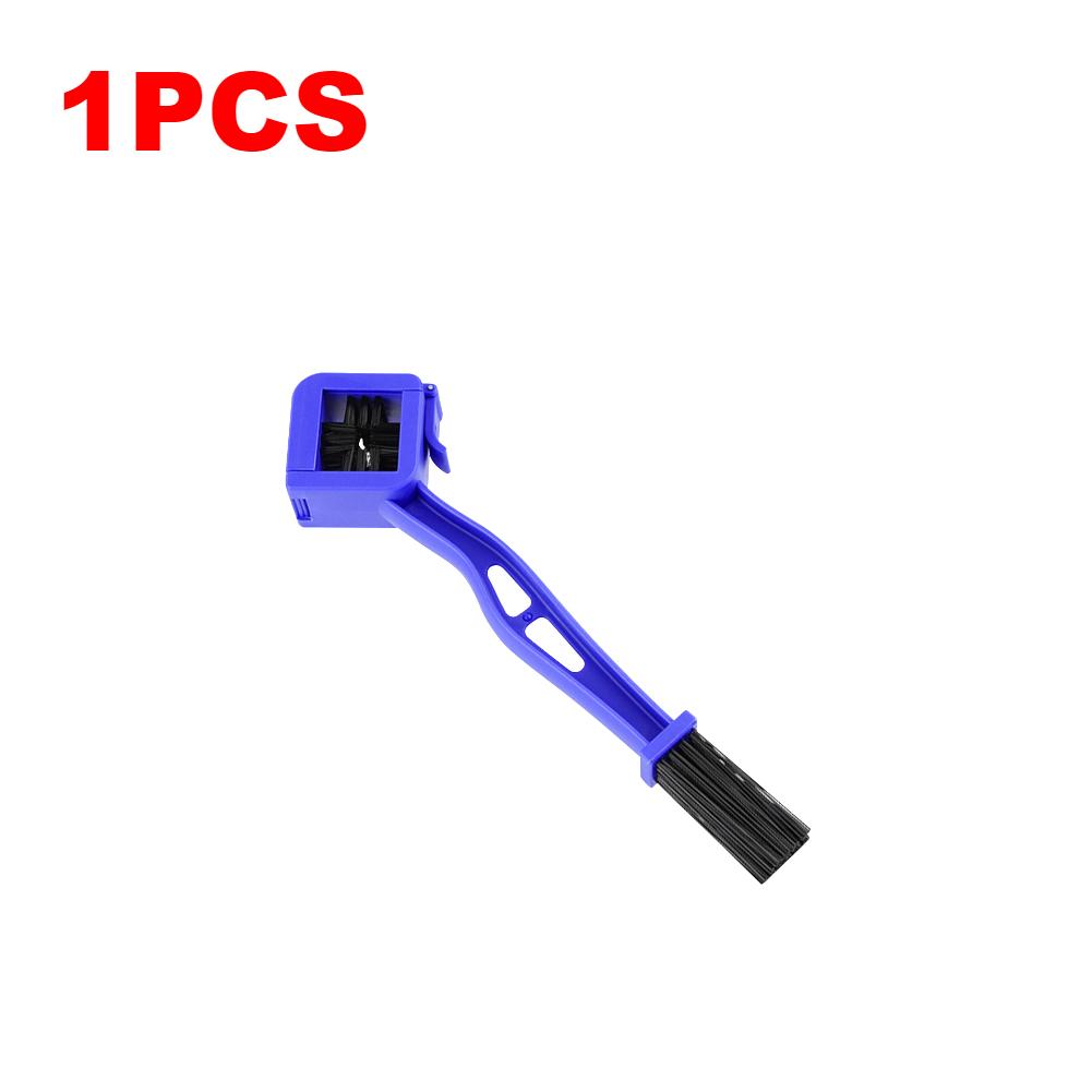 1-5PCS Motorcycle Chain Brush Double Head Road Bike Brush Cleaner Outdoor Scrubber Road Care Tools Motorcycle Maintenance Tool
