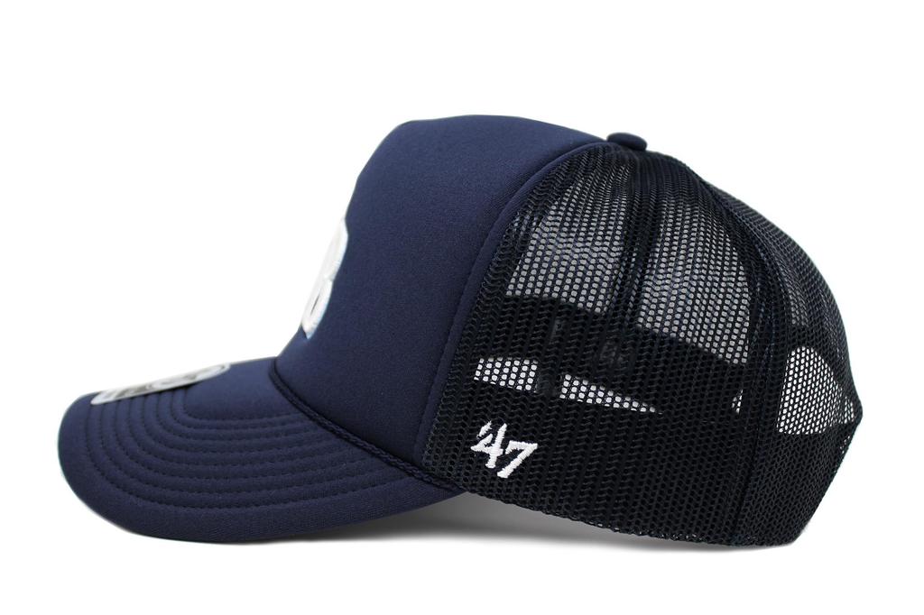 Seven Mesh Cap 47 FOAM FRONT TRUCKER MLB Tampa Bay Rays [Forty Brand]