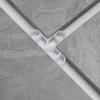200 Pieces Practical 10mm 3/8 Inch Clear Flooring Spacers Accessory for Bricklaying and Deck Board Leveling Solution