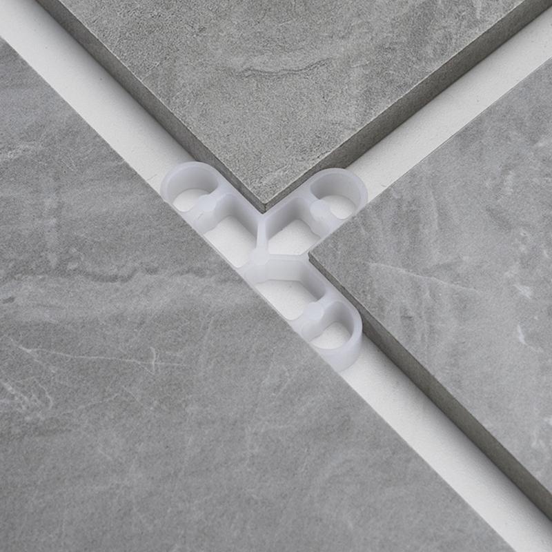 200 Pieces Practical 10mm 3/8 Inch Clear Flooring Spacers Accessory for Bricklaying and Deck Board Leveling Solution