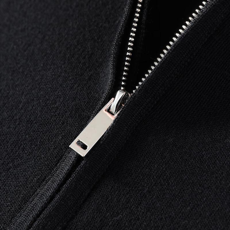 Antonio Men's 100% Wool Stand-Up Collar Sweater