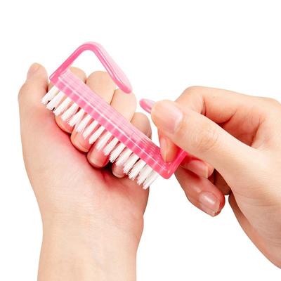 Kunststoffgriff Nagelstaub reinigen Reinigungsbürste Maniküre Pediküre Feilenwerkzeug