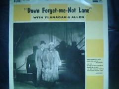 

LP Record FLANAGAN ALLEN Down ForgetMeNot Lane ACL1092 Ace Of Clubs 1962 UK Soundtracks Musicals Used
