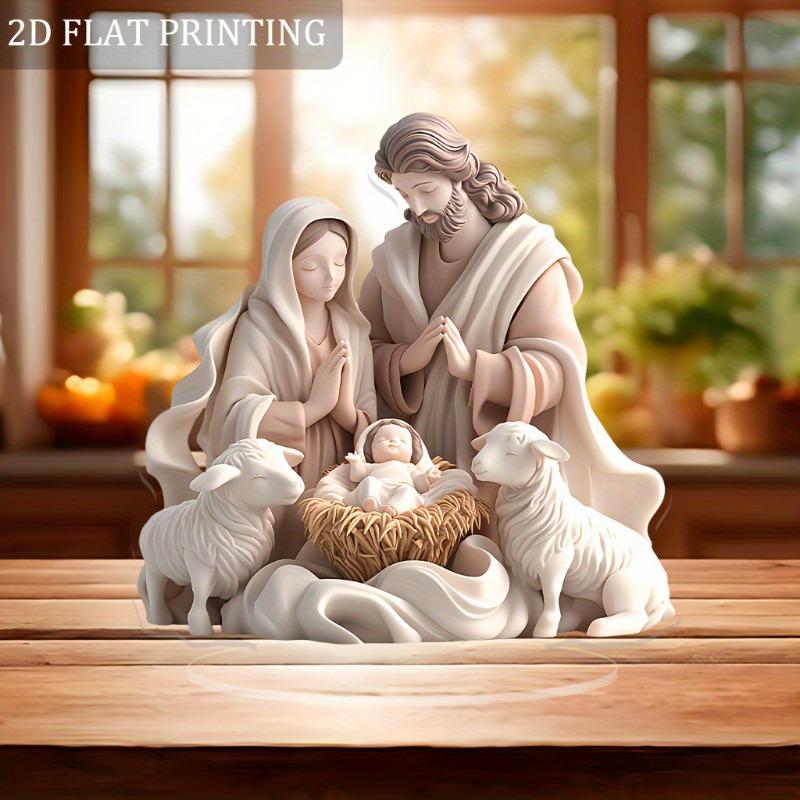 1PC Moon Castle Festive Party Tabletop Ornaments Alec Flat Ornament Family Bedroom Decoration