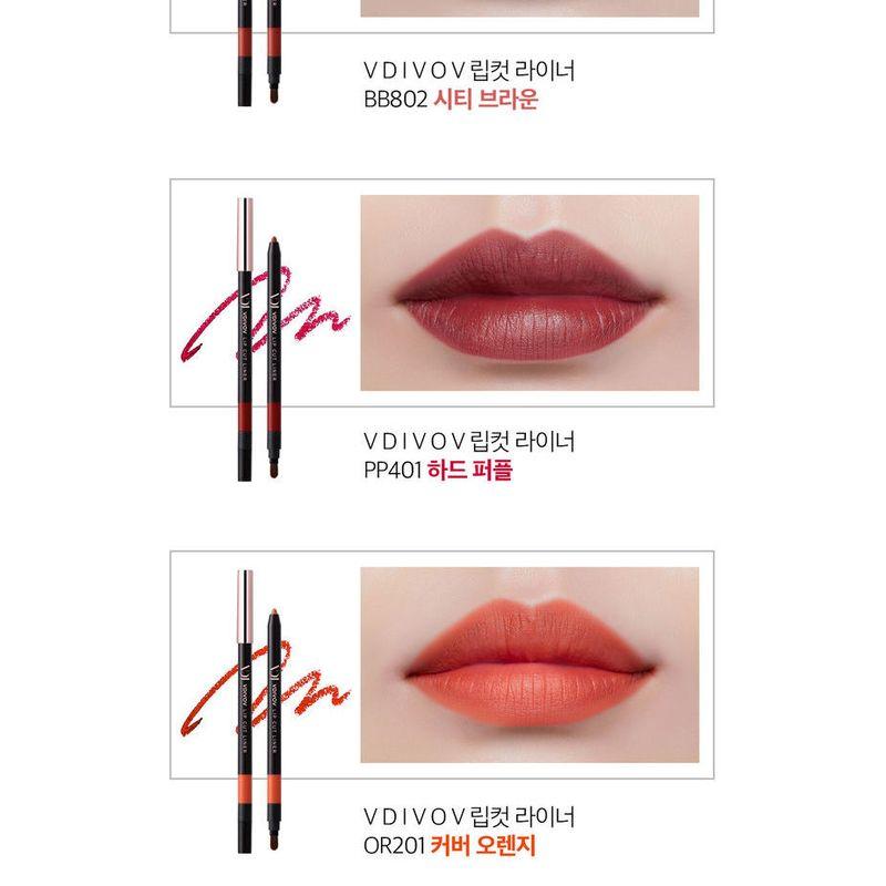 VDIVOV - Lip Cut Liner - 10 Farben