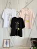 Unisex Casual Loose Fit Letter Print Round Neck T-Shirt - Early Spring 2026