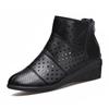  New Summer Woman Sandals Mesh Mid-heel Boots High Heels Wild Net Tide Street Shooting Breathable Women Sandal Dance Shoes