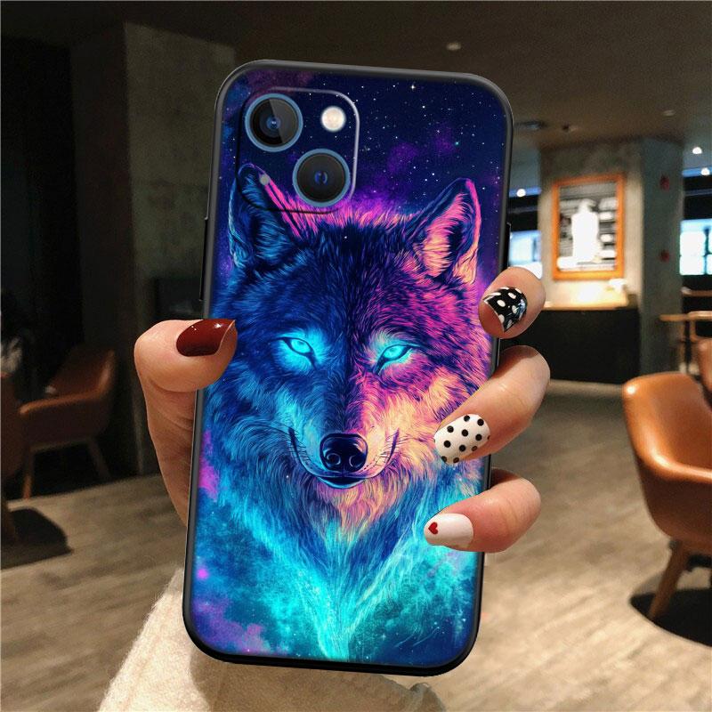 Animal Wolf Shell Phone Case for Samsung Galaxy S20 S21 S22 Ultra FE Plus A21S A22 A24 A25 A26 A30 A30S A31