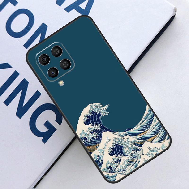 The Great Wave For Samsung Galaxy M35 M55 M14 M34 M54 M11 M21 M31 M13 M33 M53 M15 M12 M32 M52 M06 M16 Case