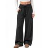 Women's Loose Fit Wide Leg Sweatpants for Workout and Casual Wear