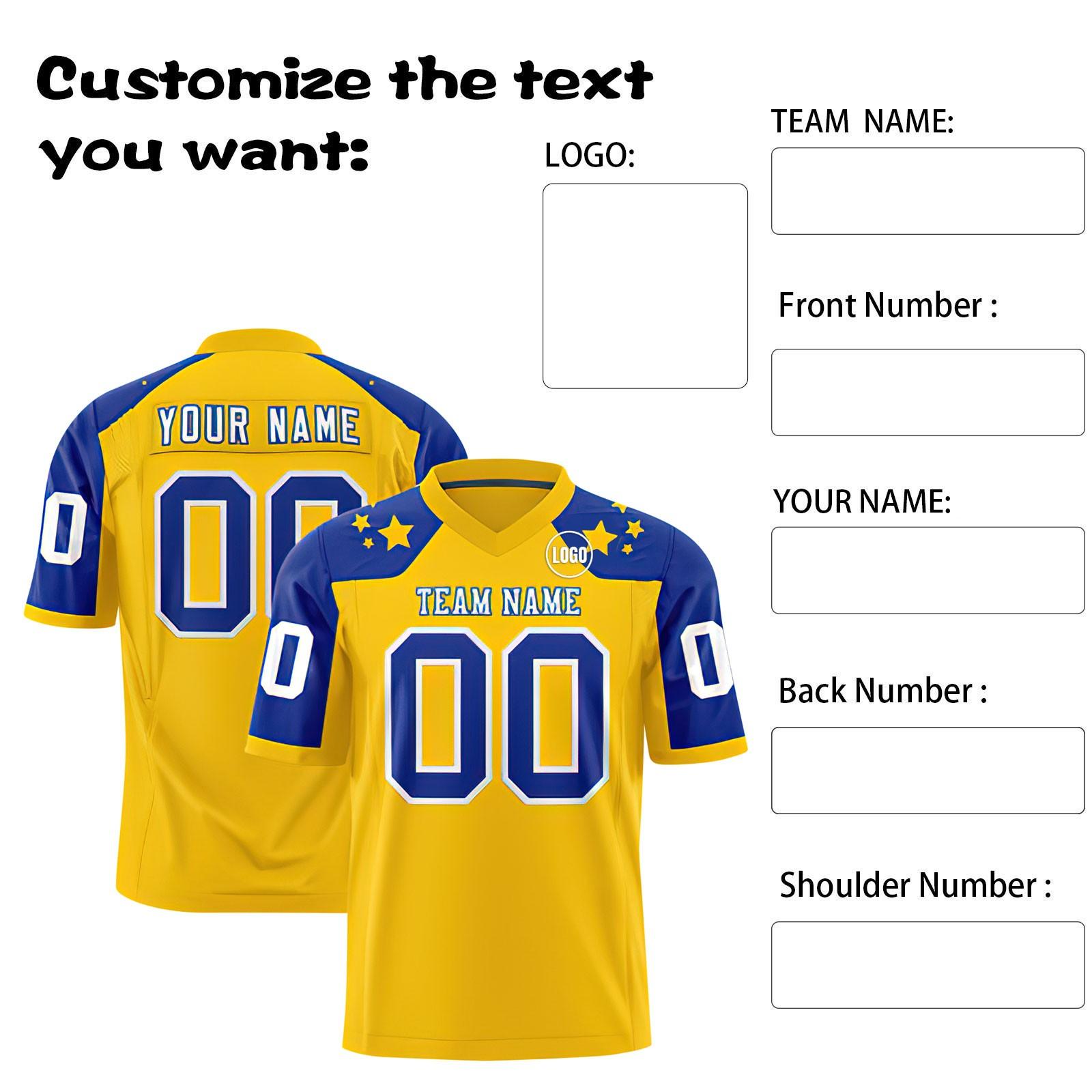 

Индивидуальные футбольные майки с персонализированным напечатанным названием и номером команды, спортивная форма для мужчин, женщин, молодежи S жёлтый