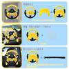 MAVEKID Steering Wheel Toy Car Key for Kids Realistic Sound Toy for Ages 5 Boys Adjustable English Pronunciation - 3, 4, - - Volume,