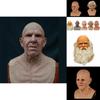Realistische Latex-Altmann-Gesichtsmaske für Halloween, langlebig und atmungsaktiv