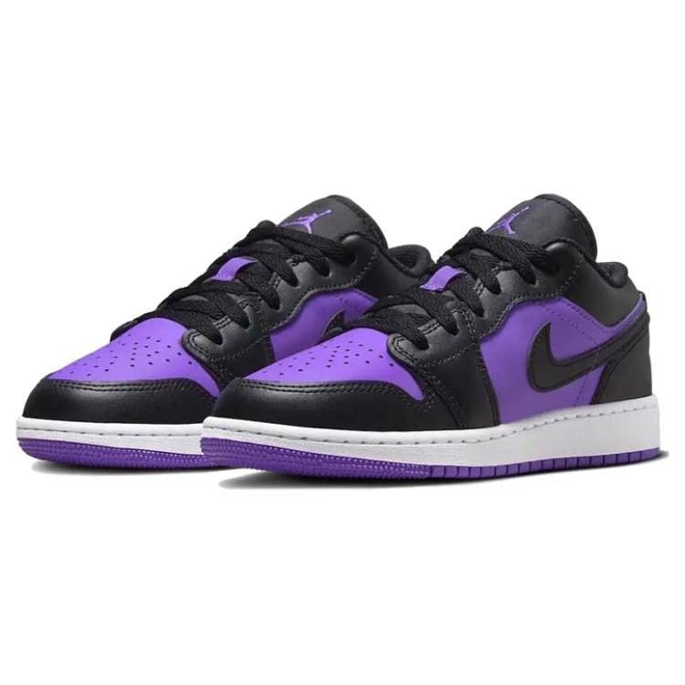 New Jordan 1 Low Purple Venom GS 553560-505