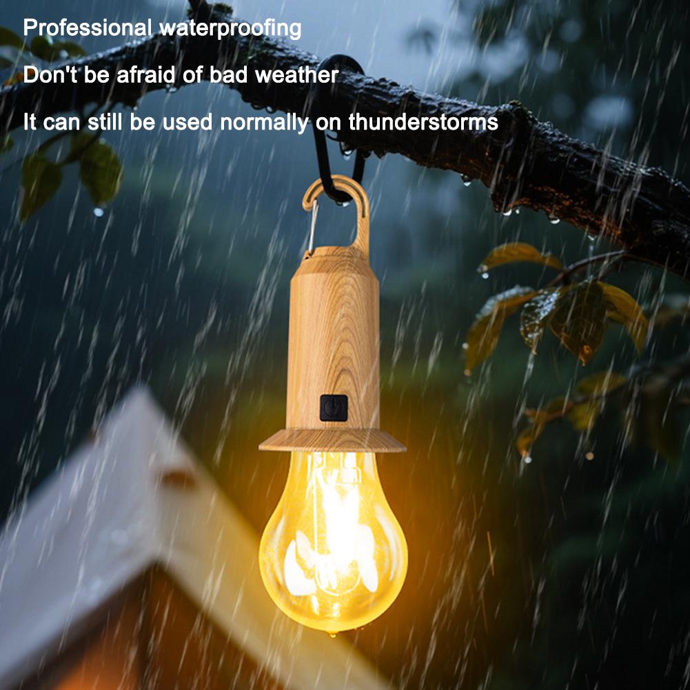 Solar LED Camping Lamp - Remote Control Rechargeable Hanging Lantern,Solves Outdoor Power Shortage & Dim Lighting,Energy-Saving