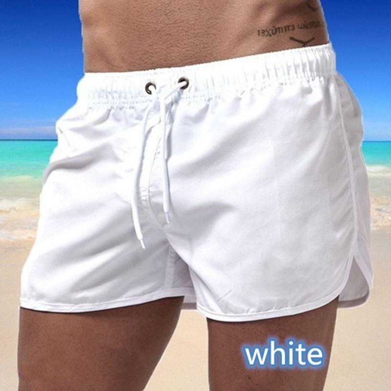 Summer Men's Quick-Drying Swim Trunks Sports Pants Swimwear Beach Shorts Jogging Shorts