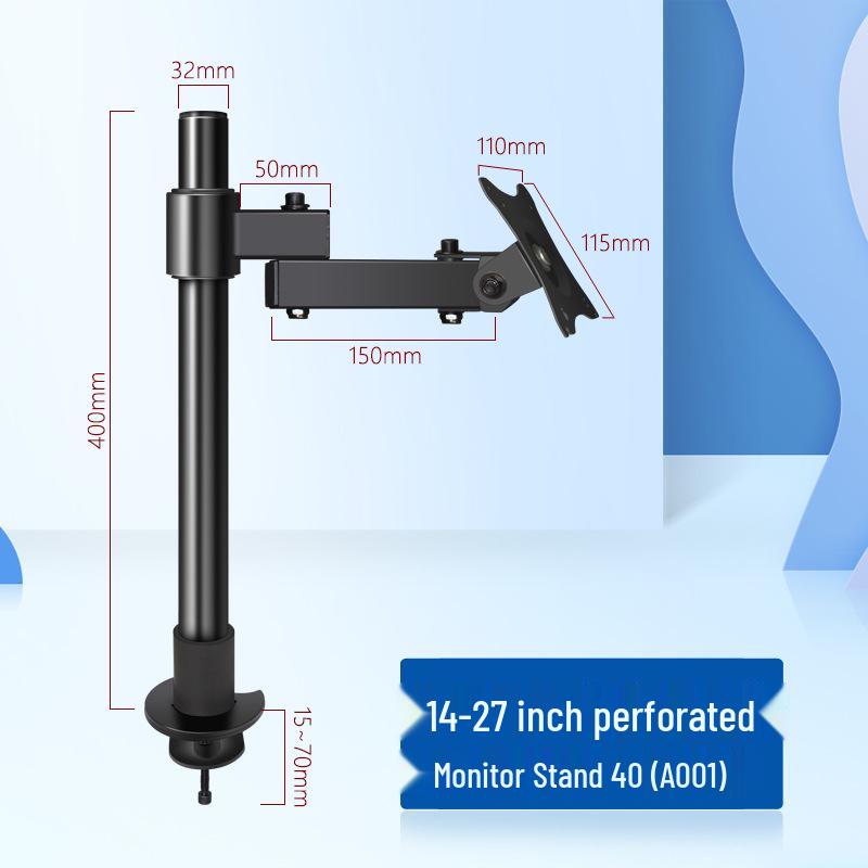 

Безударная вращающаяся телескопическая подставка для монитора для экранов 14-27