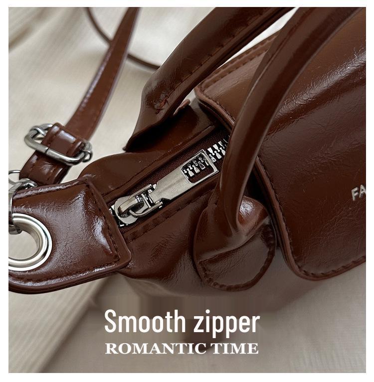 2025 Stylish Dumpling Crossbody & Shoulder Bag - Trendy Niche Design Ladies' Bucket Bag