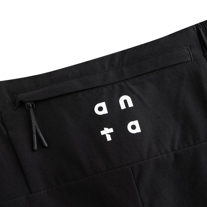 Anta Woven Summer Casual Shorts Men Shorts Basic-Black 952625506-2