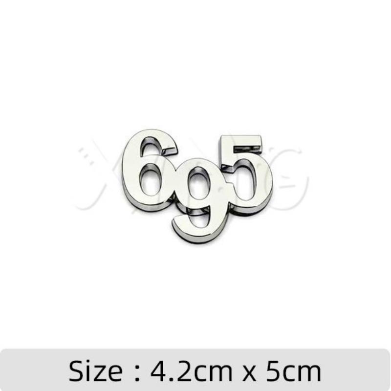 

3D Metal 595 695 Badge Logo Rear Trunk Emblem Decal Car Body Decoration Stickers For Abarth Tunismo Esseesse Competizione 695 срібний