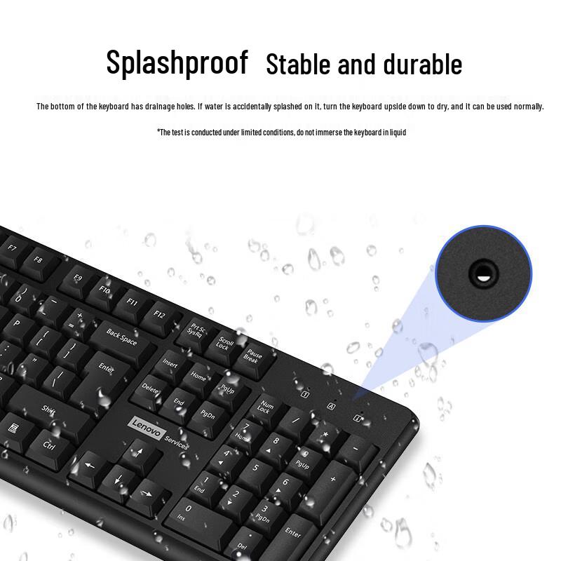 Lenovo PG10 Ergonomic Wireless Keyboard and Mouse Combo