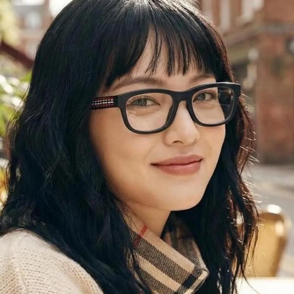 [Burberry] Eyeglass Frames BE2385U 3464 Matte Black Horn-rimmed