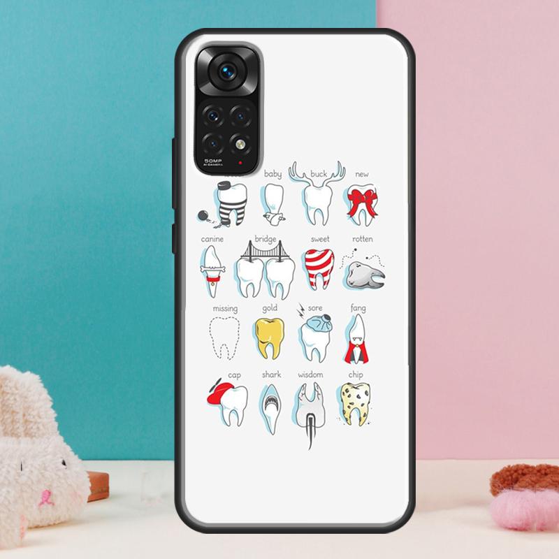 Zahnarzt Zahn Zahndose Für Xiaomi Redmi Note 14 13 Pro 12 11 9 10 9S 10S 11S 12S Redmi 14C 13C 10C 12C Hülle