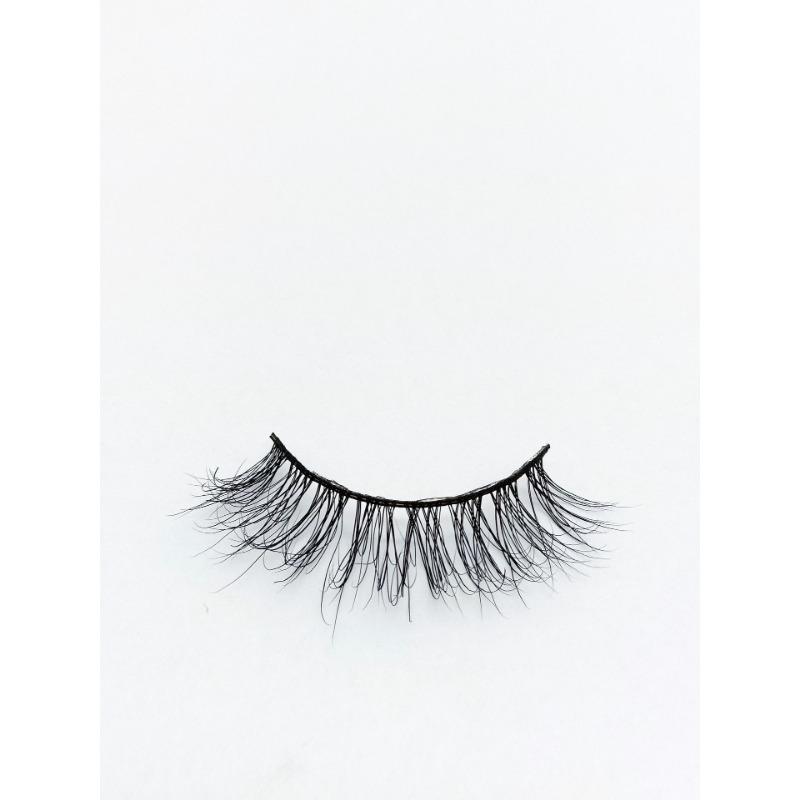 3D Thick Curled Eyelashes, Multi-level Mink Eyelashes, A Pair of Fake Eyelashes