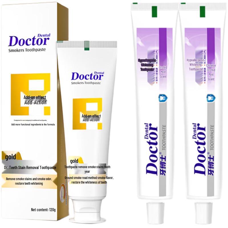 Yaboshi Stain Removal & Whitening Toothpaste Bundle