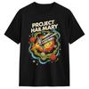 Casual Amaze Jazz Hands Project Hail Mary TShirt for Men Round Collar Cotton T Shirt Short Sleeve Tees Plus Size Clothing