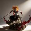 Bleach Ichigo Kurosaki Hohlform 2.0 Actionfigur 22cm Hochwertige Statue GK Anime Modell Geschenk Dekoration