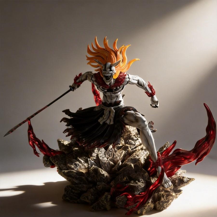 Bleach Ichigo Kurosaki Hohlform 2.0 Actionfigur 22cm Hochwertige Statue GK Anime Modell Geschenk Dekoration