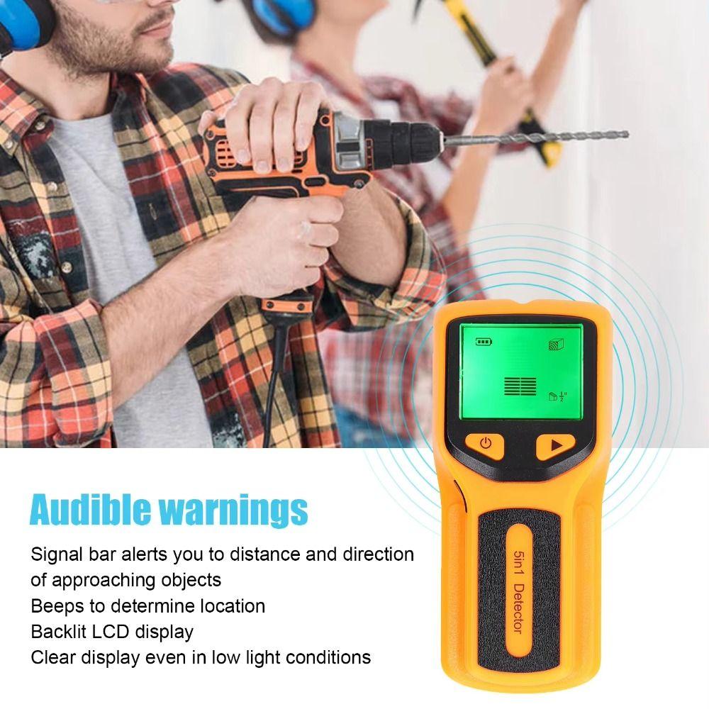 Measuring Instrument Studs Finder LCD Display Cable Scanner Electric Wall Scanner AC Wire Finding